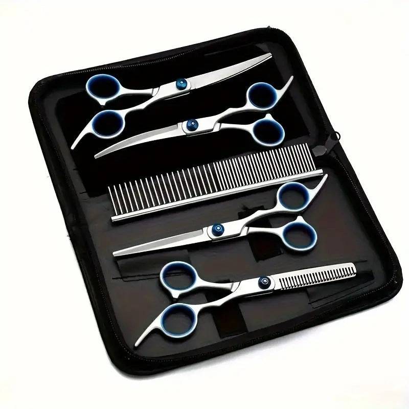 Portable Home Pet Scissors Beauty Tools Set