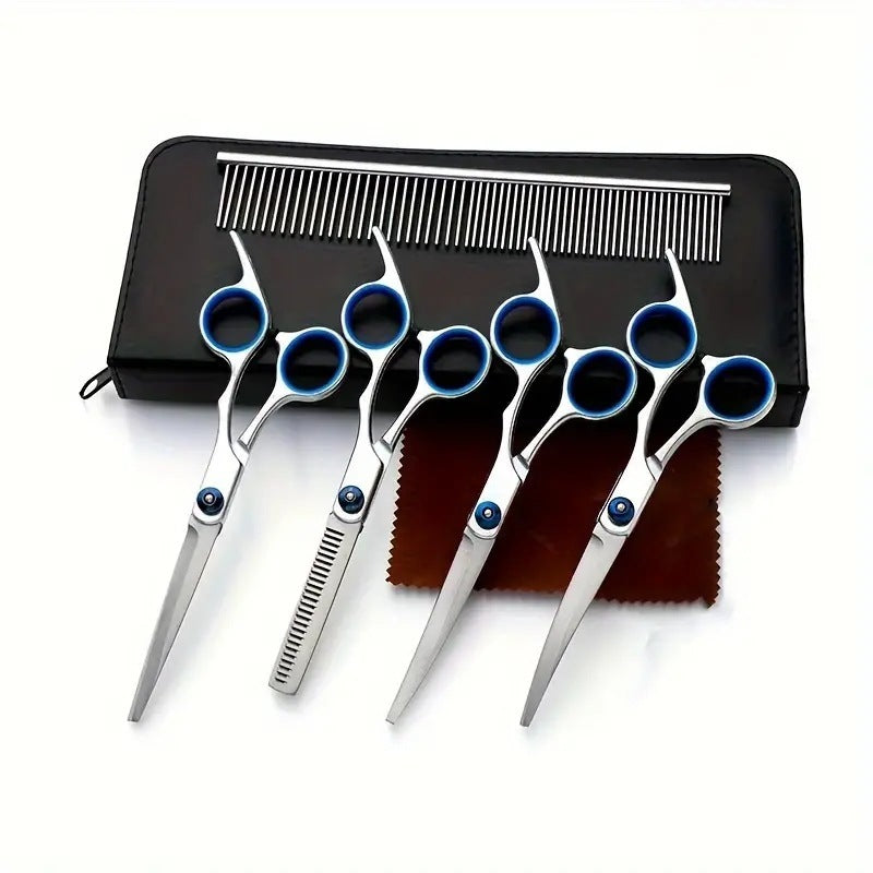 Portable Home Pet Scissors Beauty Tools Set